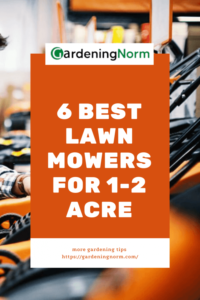 pin 6 top lawn mower