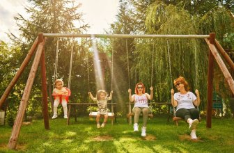 Best wooden swing set