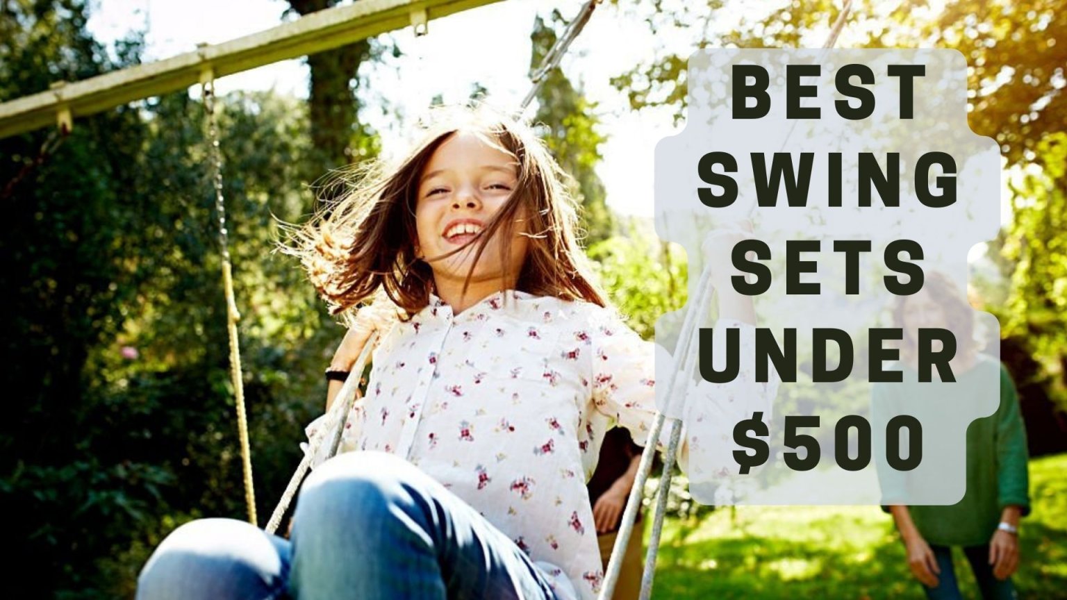 👍6 Best Swing Sets Under 500 in 2023