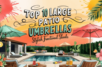 Top 10 Large Patio Umbrellas for 2025: Stylish & Functional Shade