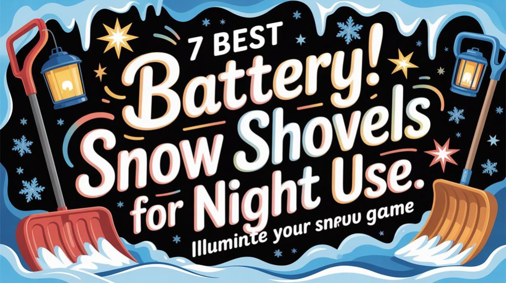 battery powered snow shovels