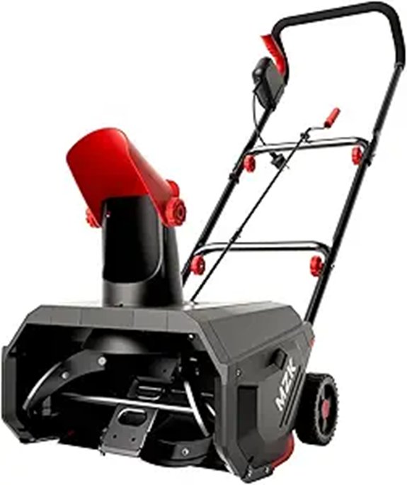 MZK 16-Inch Electric Walk-Behind Snow Blower