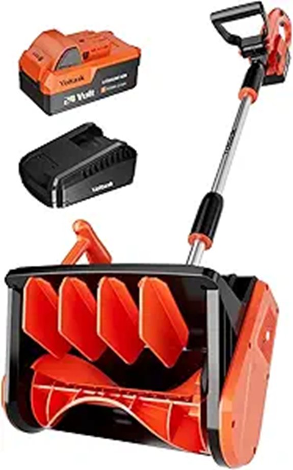 VOLTASK Cordless Snow Shovel 24V (13-Inch)