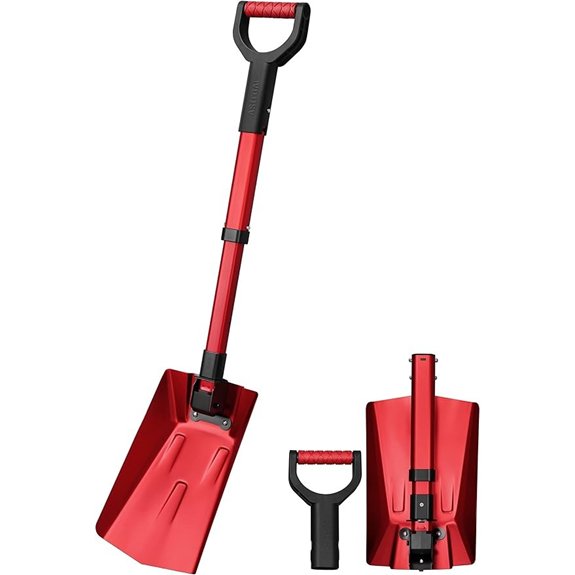 AstroAI Foldable Snow Shovel for Car
