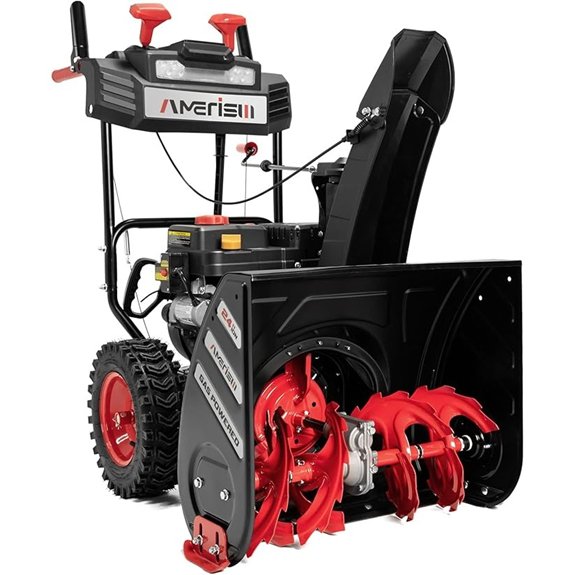 212cc Two-Stage Gas Snow Blower with Electric Start