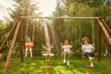 Best wooden swing set