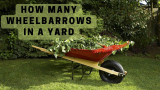How many wheelbarrows in a yard
